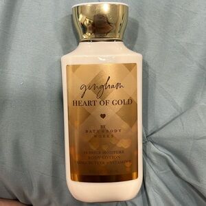 Bath and Body Works Gingham Heart of Gold Body Lotion